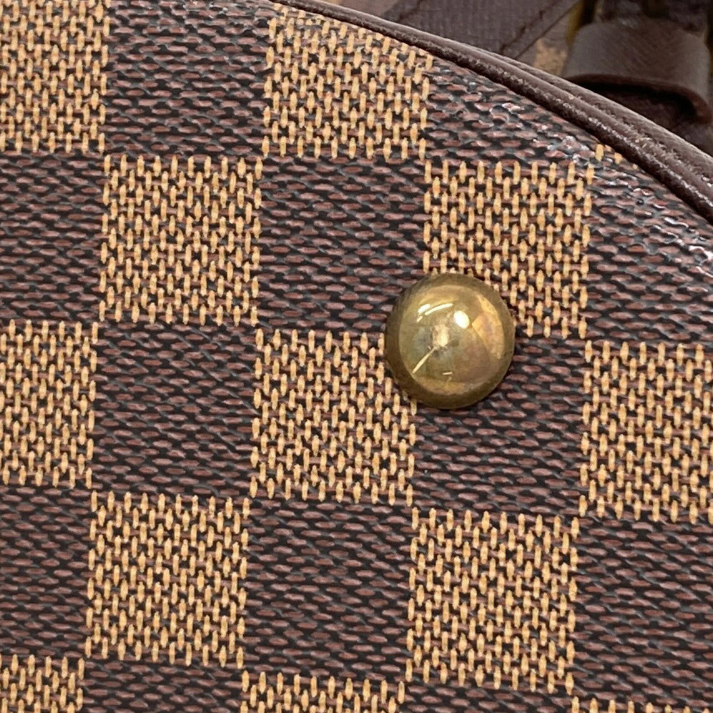 LOUIS VUITTON Brown Damier Canvas Tote Bag - Picture 15 of 16